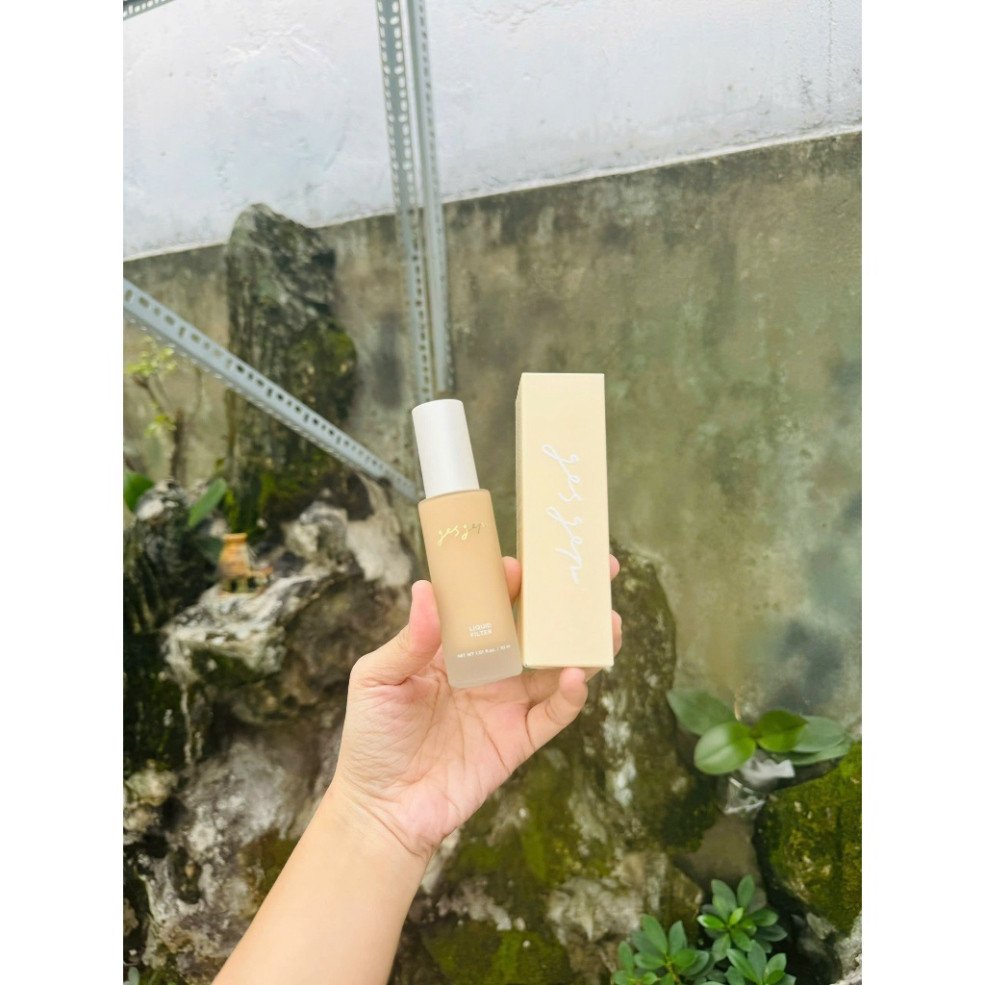A  Kem Nền GESGEP LIQUIT FITER kiềm dầu, chống nắng, lớp nền mỏng mịn A
