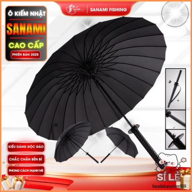 Ô Dù Chống Nắng Ô Kiếm Nhật Dù Che Mưa Katana Cán Giả Kiếm Nhật ONB Siêu Bền Chắc Chống Nắng Tốt Nhấ