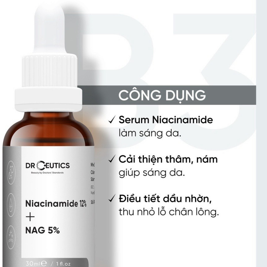 A  DrCeutics Serum Niacinamide 12%+5% NAG A