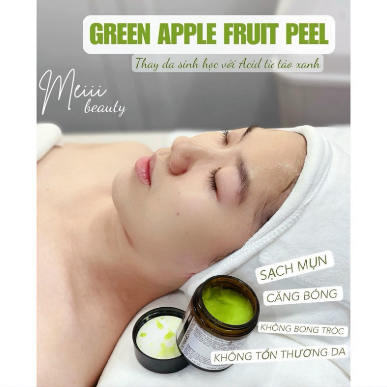 A  (Mẫu dùng thử) Thay da sinh học DBH táo xanh Green Apple Fruit Peel A