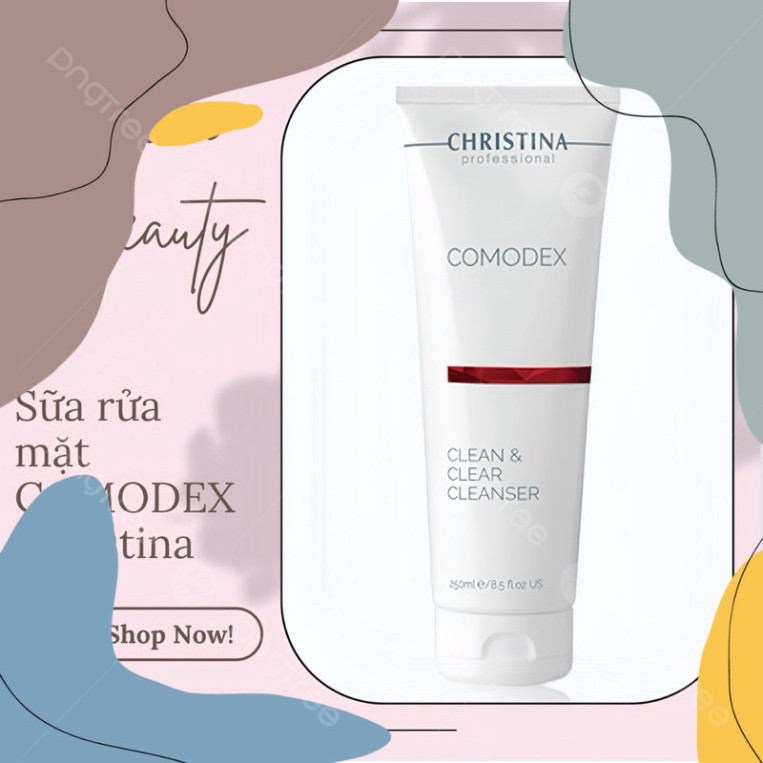 A  (Mẫu dùng thử) Sữa rửa mặt chuyên dụng cho da dầu Comodex Clean and Clear Cleanser A