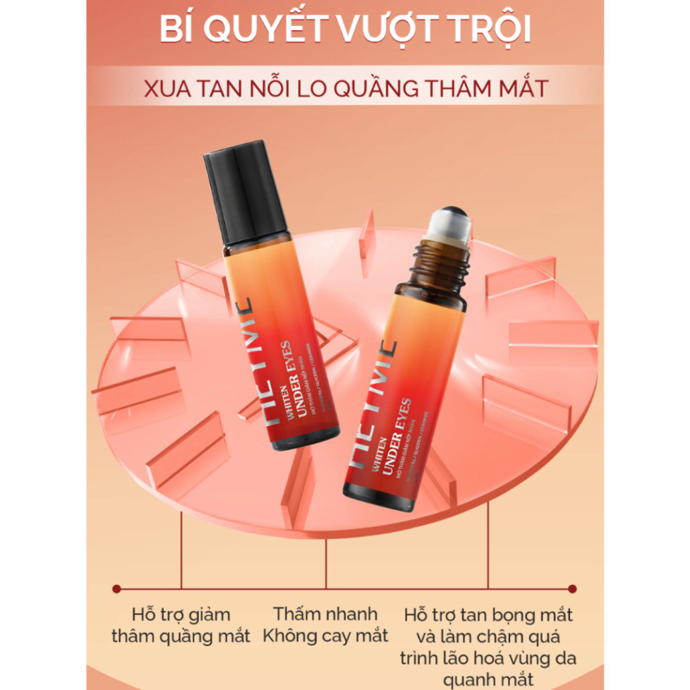 A  Serum giảm thâm quầng mắt HEYME - Chiết xuất hoa hồng dưỡng thâm mắt A