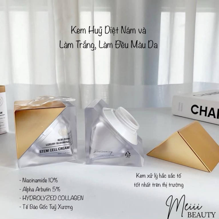 A  (Mẫu dùng thử) Kem tế bào gốc Stem Cell Cream Luxury Blooming Reblom A