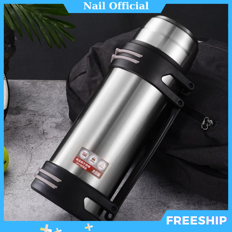 Bình Giữ Nhiệt 2000ml, Cốc giữ nhiệt 1200ml Cao Cấp, Phong Cách Hiện Đại, Giữ Nhiệt Tốt, Tiện Lợi