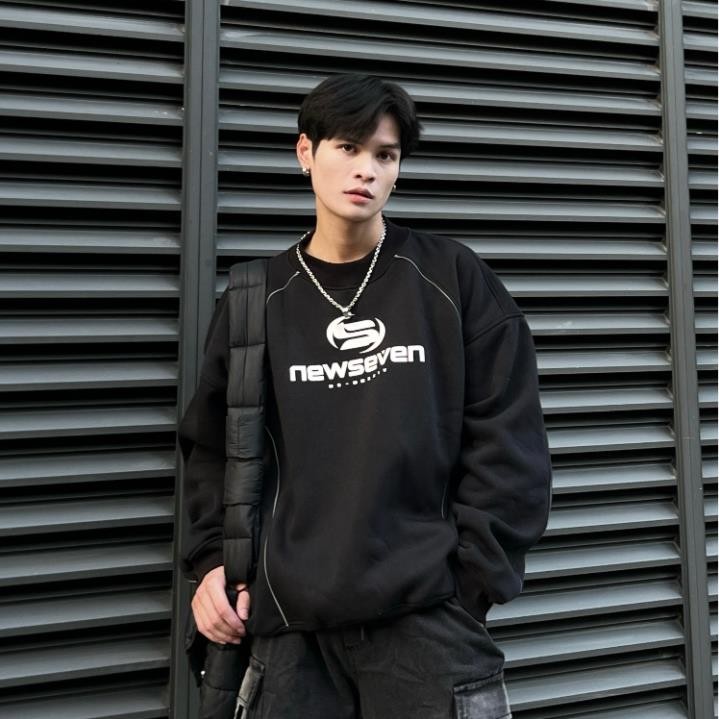 Áo Nỉ Sweater NEW.SEVEN Reflective Sweatshirt SW.393