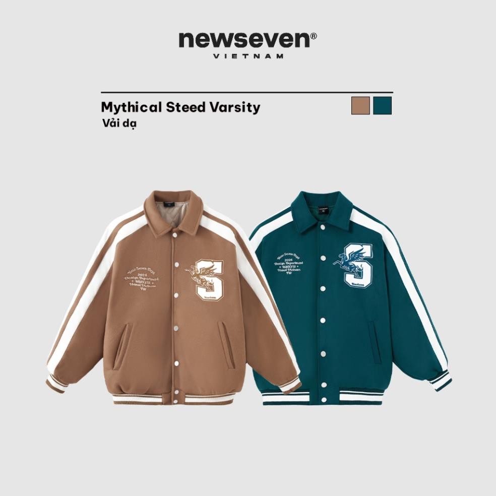 Áo Khoác Varsity NEW.SEVEN Mythical Steed Varsity AKVS.399