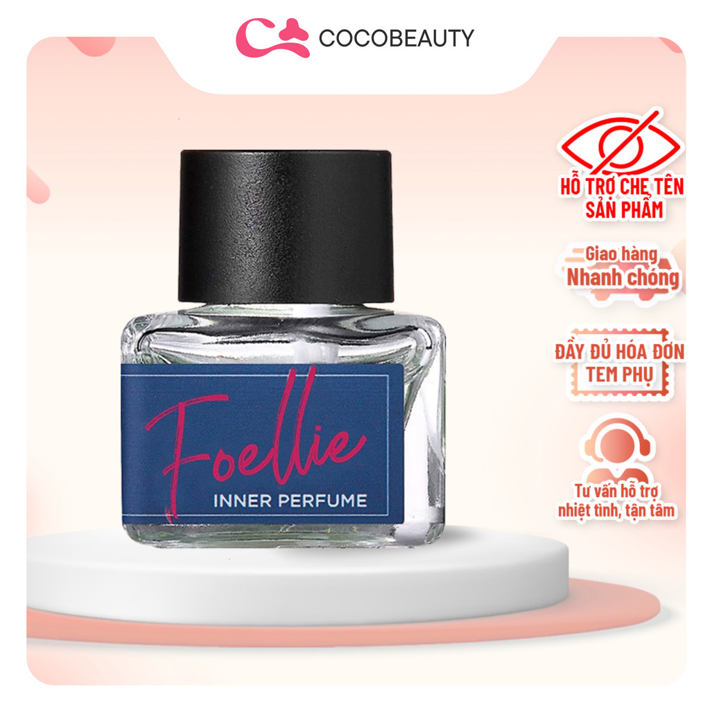 NEW Nước Hoa Vùng Kín Hương Biển Thơm Mát Foellie Eau De Innerb Perfume 5ml - Eau De Vogue [XANH DƯƠ