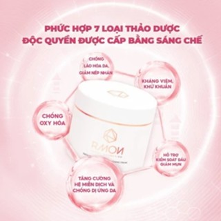 Kem Giúp Ủ Trắng và Make-Up Da Body RMON White Label Dia Whitening Cream 200ml , kem trắng da body, sữa dưỡng thể