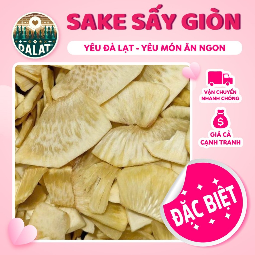 (ĂN CHAY LÔI CUỐN) SAKE SẤY GIÒN BÉO, BÙI, GIÒN RỤM, NGON THƠM TỰ NHIÊN - YÊU ĐÀ LẠT