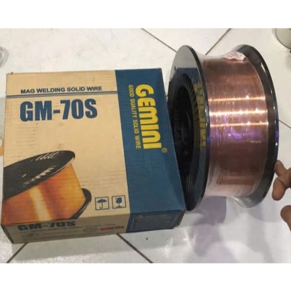 Dây Hàn MIG GM-70S Kim Tín Cuộn 5KG/15KG – Size 0.8 / 0.9 / 1.0 / 1.2mm – Dây Hàn Thép Carbon