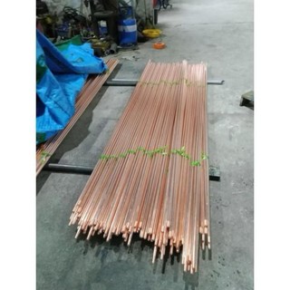 Cọc tiếp địa mạ đồng phi 14 dài 1m8