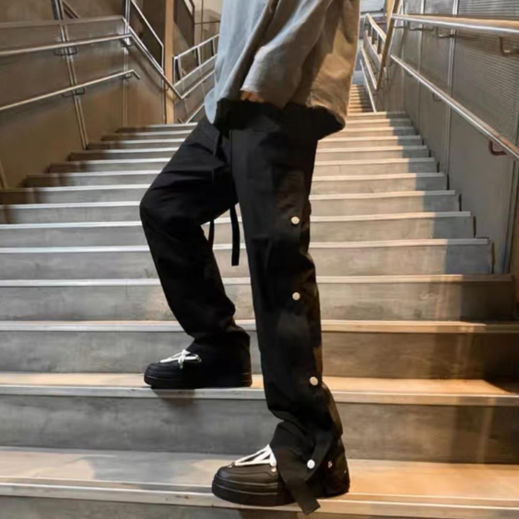 Quần Cargo Pants Basic FAFIC  Túi Hộp Nút bấm dày FAFIC STUDIO