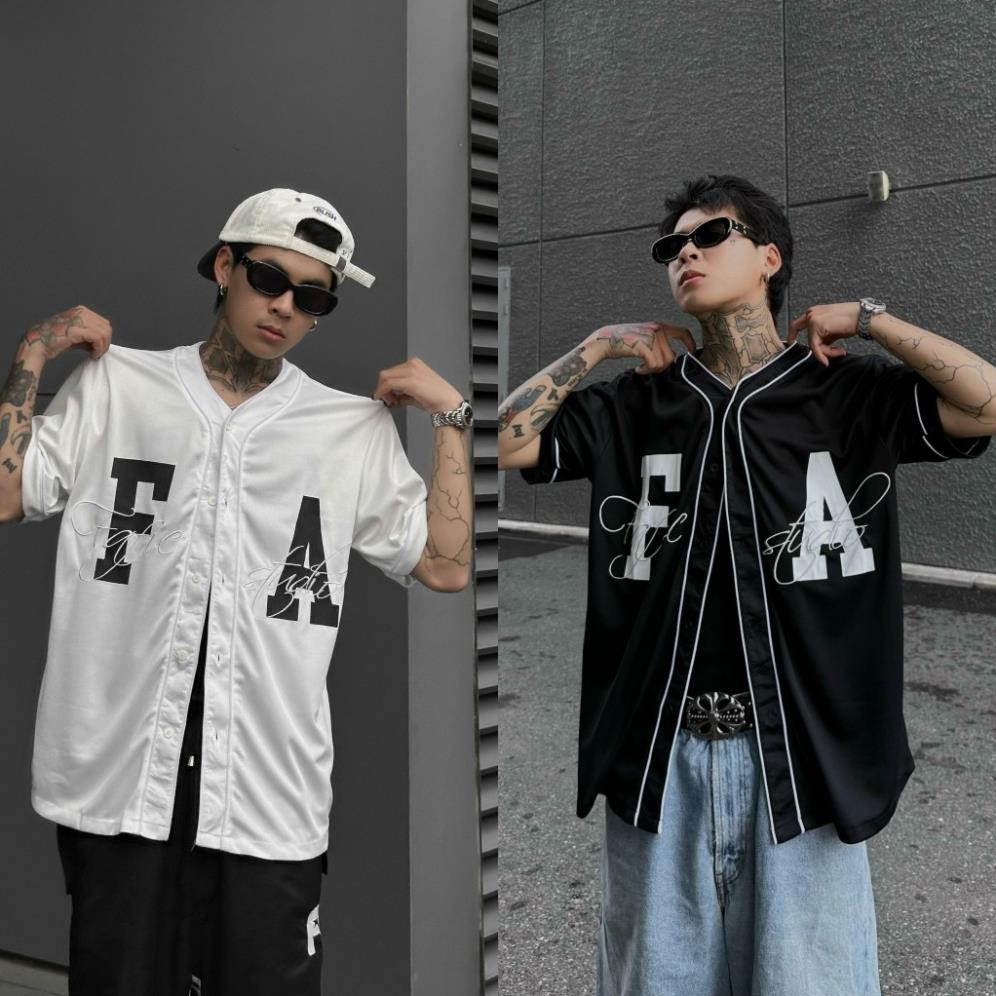 Áo sơ mi BÓNG CHÀY FAFIC cotton form rộng nam nữ FAFIC STUDIO