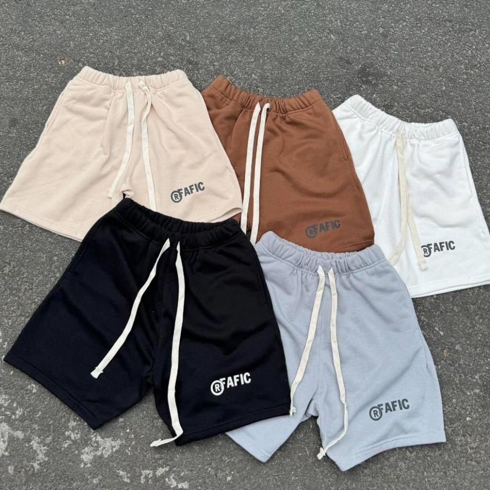 Quần Short NAM FAFIC logo ép chất vải chân cua by fafic studio