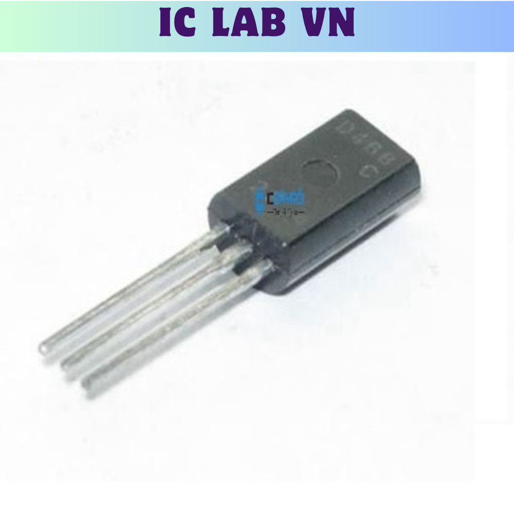 [20 Cái]- D468 TRANS NPN 1A 25V Ic Lab VN
