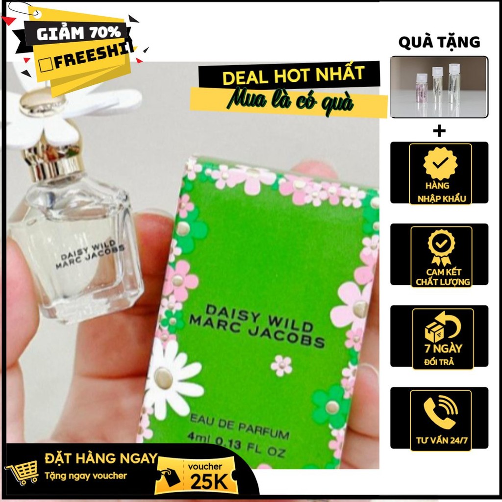 _𝕮𝖍 𝕻𝖆𝖗𝖚𝖒𝖊_Nước hoa Marc Jacobs Daisy Wild EDP 4ml