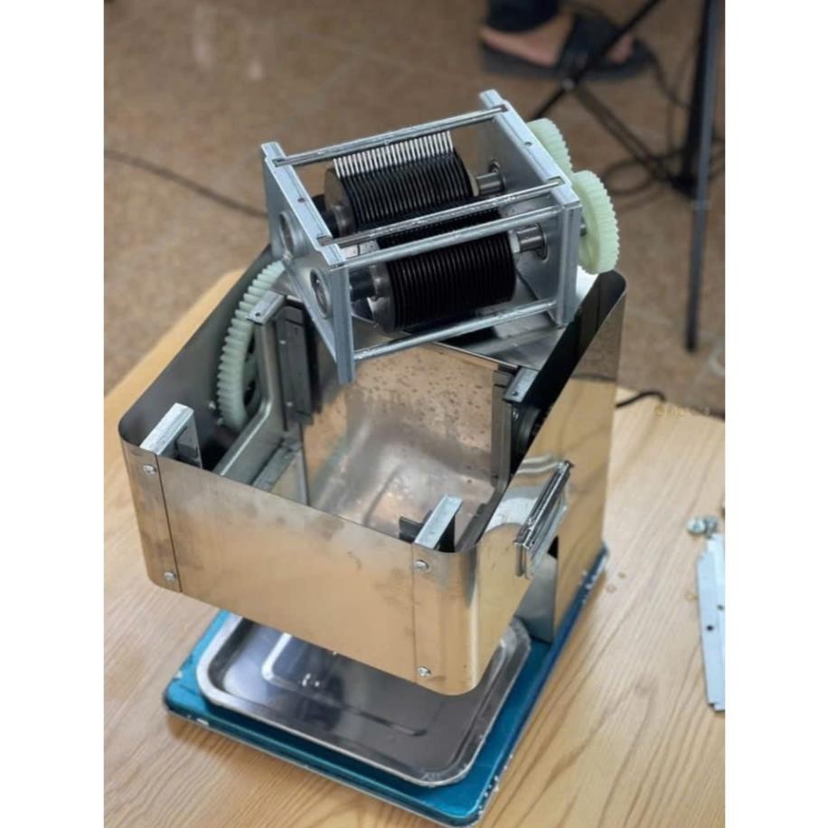 Máy Thái Thịt dao tháo rời cỡ dao Thái Thịt Bò Trần, Bò Xào, Thịt Bún Chả, Thịt Xiên Nướng-bộ dao nh