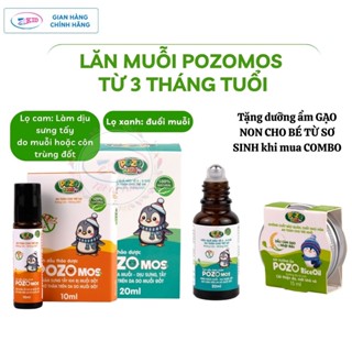 Lăn bôi vết muỗi đốt, làm dịu nhanh,giảm ngứa,an toàn cho trẻ sơ sinh, mùi chanh sả-cam ngọt