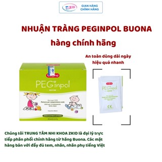 Buona Peginpol Macrogol 3350 - Hỗ Trợ Táo Bón Cấp Và Mãn Tính Cho Trẻ Em