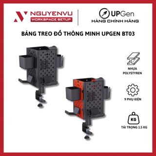 Bảng treo đồ thông minh UPGEN BT03 - kẹp bàn chắc chắn, xoay 360 độ và nhiều phụ kiện tiện ích - Hàng chính hãng