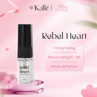 Tinh Dầu Nước Hoa Nữ REBEL HEART Mùi Hương Ngọt Ngào, Táo Bạo Dạng Xịt Vial 2ml | Kalle' Feum