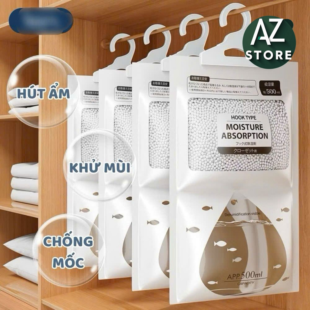 Túi Hút Ẩm Treo Tủ Quần Áo