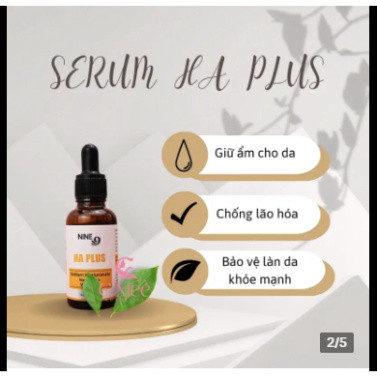 (MUA 1 TẶNG 1 NƯỚC HOA)Serum HA++ NINE9 Hỗ Trợ Cấp Ẩm Phục Hồi, Căng Bóng, Giảm Nhăn Trắng Da 30ml z
