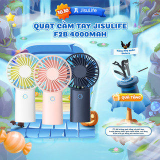 Quạt Cầm Tay Mini JISULIFE F2B ABS 4000mAh - Sạc Nhanh - Sử Dụng Lên Đến 20H Chính Hãng - Bảo Hành 12 Tháng