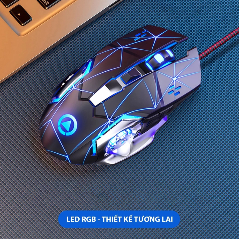 Chuột Gaming Có Dây G15, Led RGB 7 Màu, Cao Cấp Chơi Game DPI Tùy Chỉnh 3200, Hiệu Suất Tối Ưu