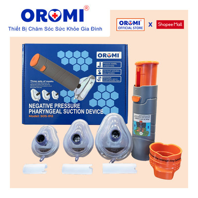 Bộ Hút Dị Vật OROMI SOS-012 - Sơ Cứu Nghẹt Thở Chống Hóc Cho Bé Và Người Lớn