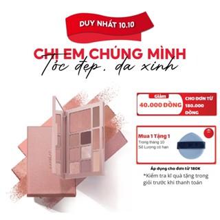 Bảng Phấn Mắt CARSLAN 10 Màu đa Chức Năng Phấn bắt sáng Tạo khối Phấn má hồng 12g