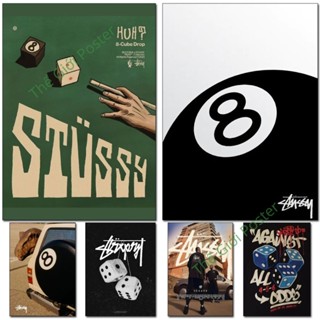 [02] Chiến Thắng Thứ 8 Bida poster Đen Trắng poster Trong Nhà Bida Tranh Treo Tường Nghệ Thuật