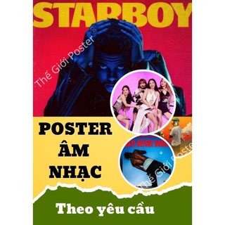  Poster âm nhạc theo yêu cầu - Ảnh album Spotify dán tường theo yêu cầu riêng 