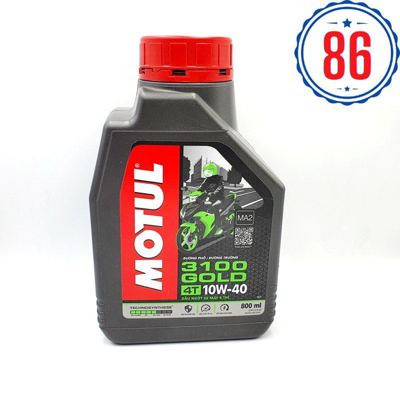 Nhớt xe số cao cấp MOTUL 3100 GOLD 1l
