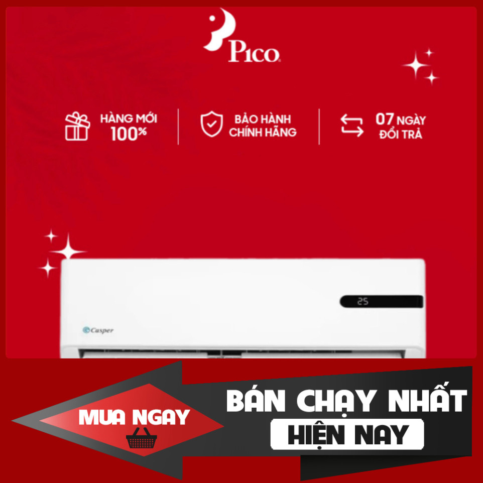 ib shop đặt hàng_ [NHẮN SHOP ĐẶT HÀNG]  Điều hòa 1 chiều CASPER Inverter GC-12IB36 12.000 BTU