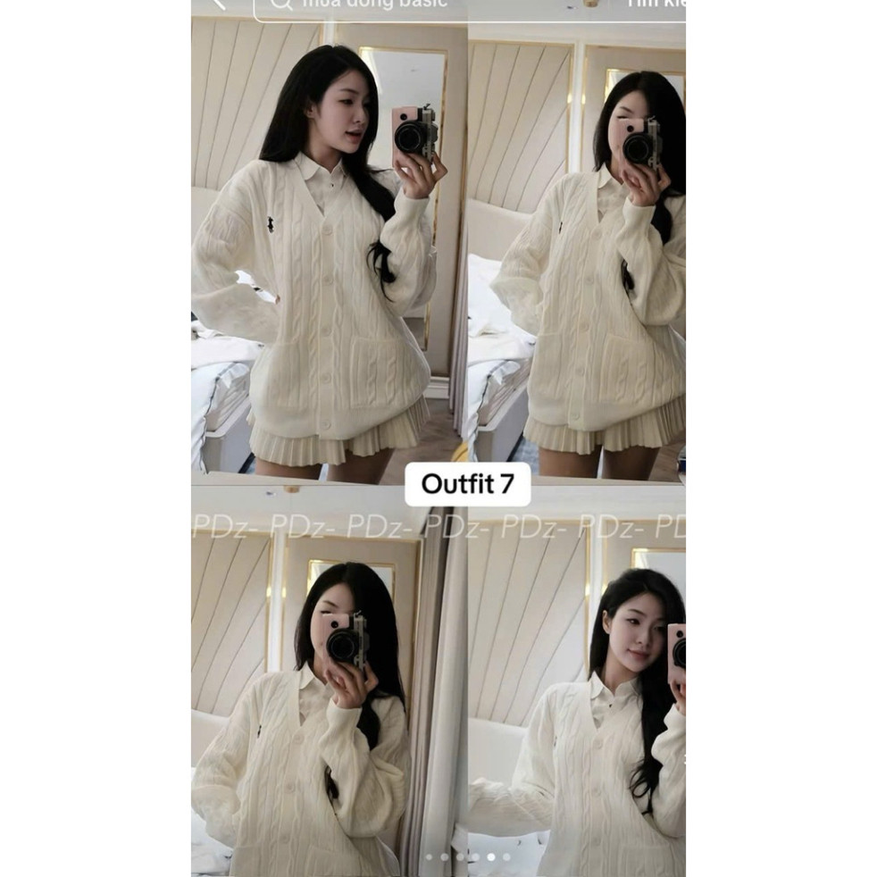 Áo Cardigan Len Nam Nữ Chất LEN VẶN THỪNG LOGO Thêu Ngựa FORM THỤNG Style Hàn Quốc NEW 2026 | BigBuy360 - bigbuy360.vn