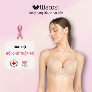 Áo ngực nữ Wacoal có gọng đệm dày nâng ngực chống tuột, Áo lót nữ BIGSIZE áo dài bra - VVB5368