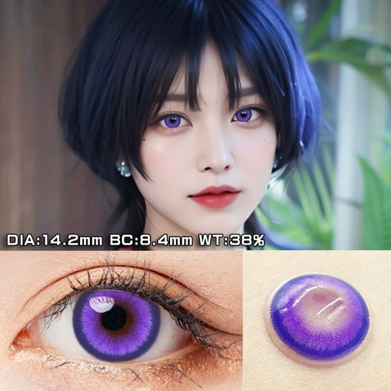 [Sẵn] Lens cosplay nhiều màu Miku/Ayaka/Bachira/Scaramauche/Kaiser - mã HotBlood siêu xinh [Miu Cosp
