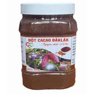 Bột CaCao Đăk Lăk Nguyên Chất 500g 2cMart  