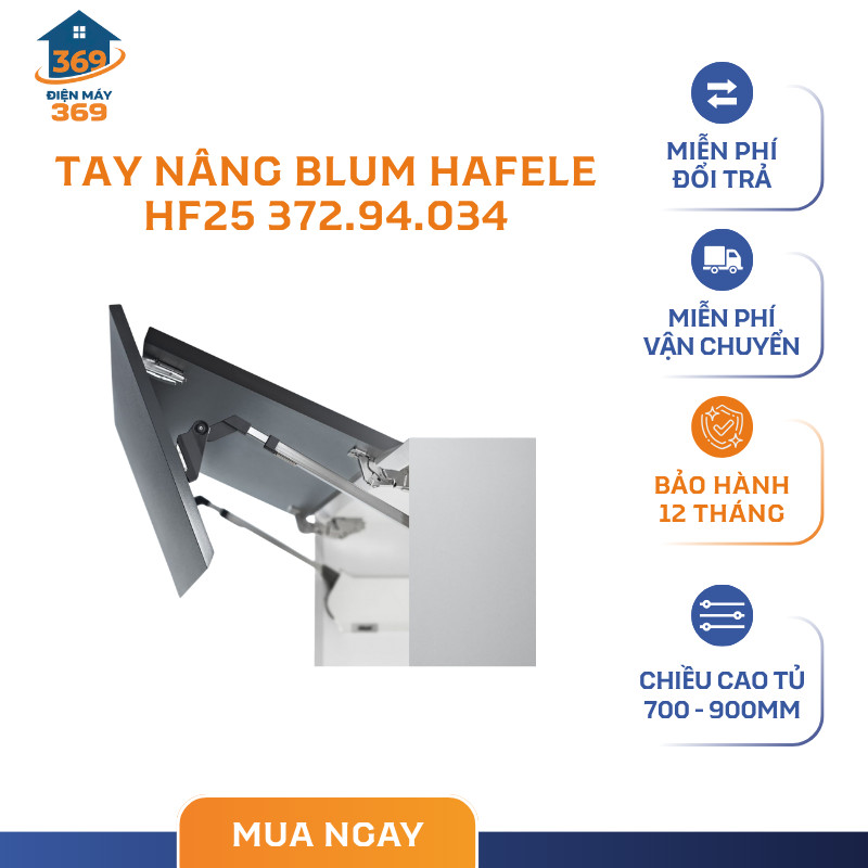 Tay Nâng Blum AVENTOS HF25 Top 22F1505 – Giải pháp phụ kiện tủ bếp hàng đầu từ Áo - SMC