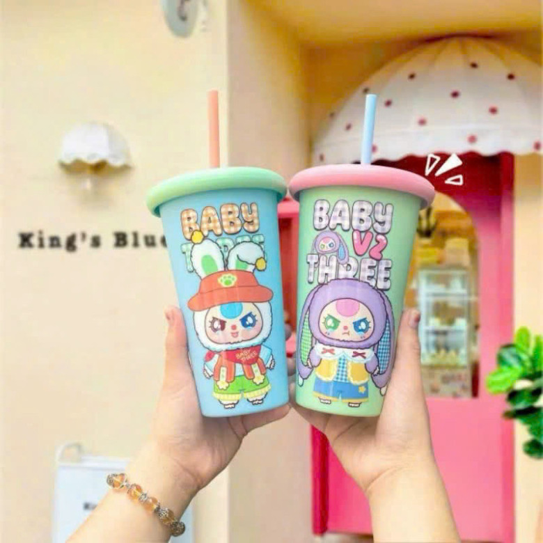 [RẺ VÔ ĐỊCH] LY MÙ BABY THREE BLINDBOX NGẪU NHIÊN - TÚI MÙ / HỘP MÙ NGẪU NHIÊN - LY NHỰA IN 3D NỔI