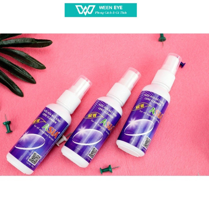 phụ kiện kính mắt acb VIETNHAT Nước Rửa Mắt Kính ASIA Chuyên Dụng, Rửa Kính Cận, Kính Mát, Lau Máy Ả