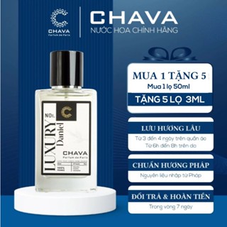 Nước Hoa Nam LUXURY DANIEL CHAVA, Phong Cách Xịt, Mùi Hương Gỗ Trầm Ấm, Nam Tính & Cuốn Hút