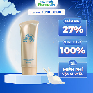 Gel chống nắng ANESSA Perfect UV Sunscreen dưỡng ẩm bảo vệ hoàn hảo SPF50+/PA++++ (Tuýp 90g)