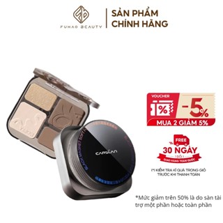 Combo Tạo Khối Veecci + Phấn Phủ Bột Carslan Tạo Khối Sắc Nét, Lớp Nền Mịn Lì, Kiềm Dầu Cả Ngày