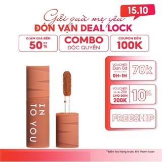 Son INTO YOU 1G môi kem lì Heroine Mini Lip Clay trang điểm sương mịn như nhung