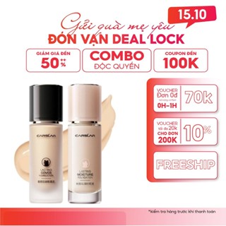 Kem nền Carslan dưỡng ẩm kiềm dầu chống thấm nước 30g