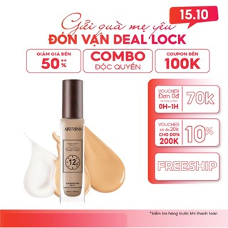 Kem nền artmiss 12h dạng lỏng dưỡng ẩm kiểm soát dầu lâu trôi chống thấm nước 12H - 40ML