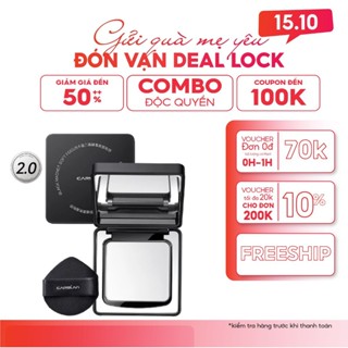 Phấn nén KIỀM DẦU dưỡng ẩm CARSLAN chống nước lâu trôi giảm bóng dầu 8g
