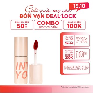 Son Kem Bùn INTO YOU Môi Lì Mềm Mịn Như Nhung Giúp Làm Giảm Thâm Môi